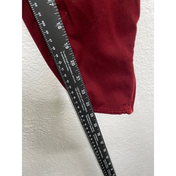 Sanctuary Womens Jeans Size 27 Red Skinny Leg Casual Wear Low Rise Waist - Picture 6 of 14